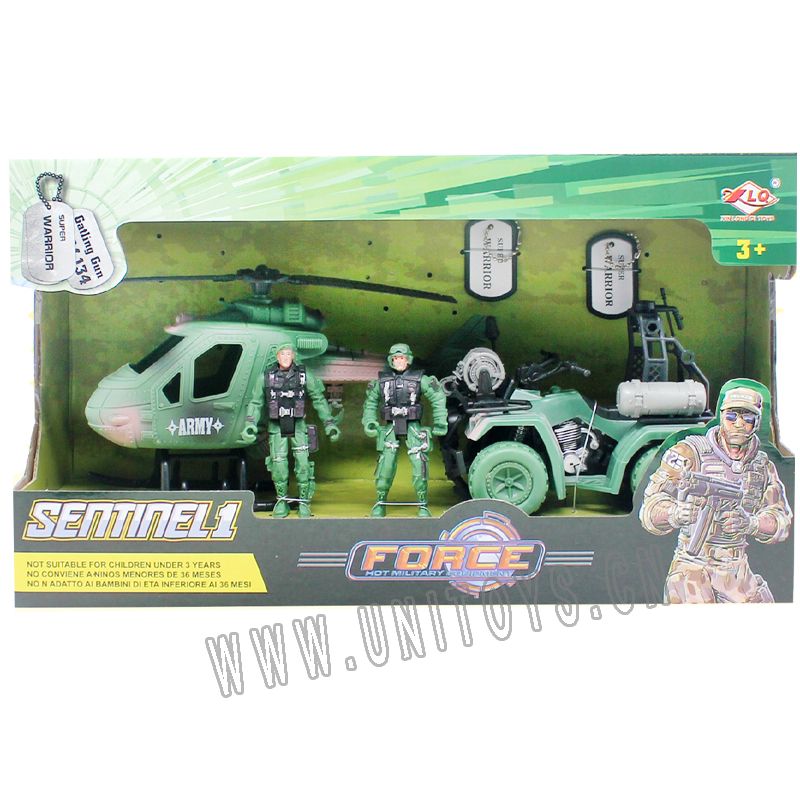 滑轮越野车+直升机套庄