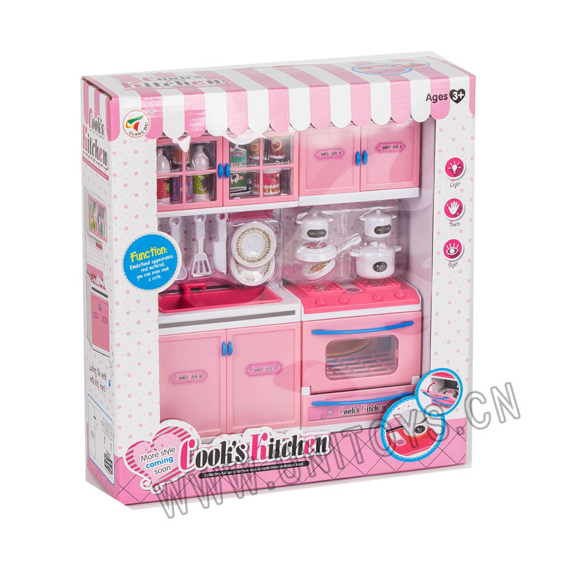 带灯光声音厨具套庄（72 PCS）