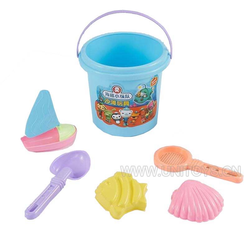 海底小纵队沙滩具套庄（中文贴标）（6PCS）