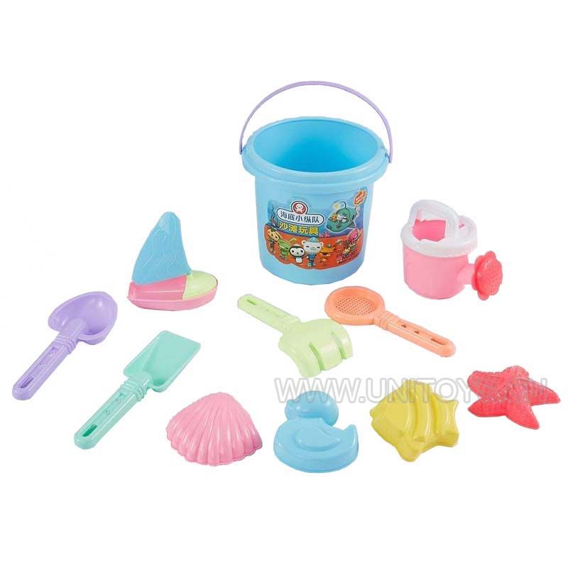 海底小纵队沙滩具套庄（中文贴标）（11PCS）