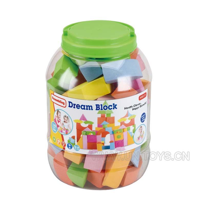 EVA大颗粒积木套庄（58PCS）